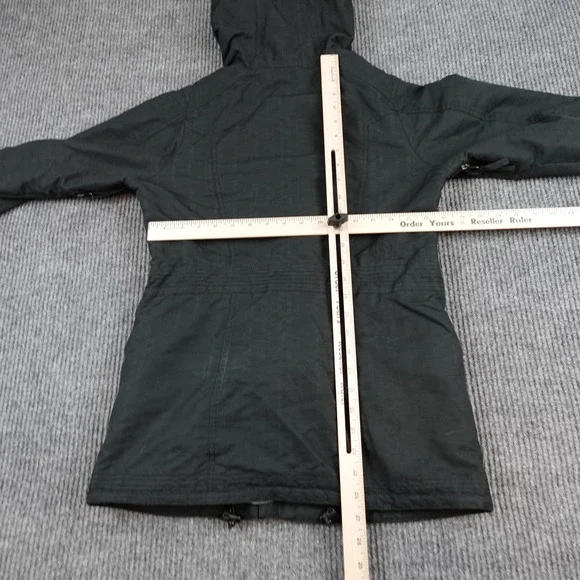 Burton Cherish Jacket Womens Small Black Hooded Dryride Insulated Ski Snow - Picture 7 of 10